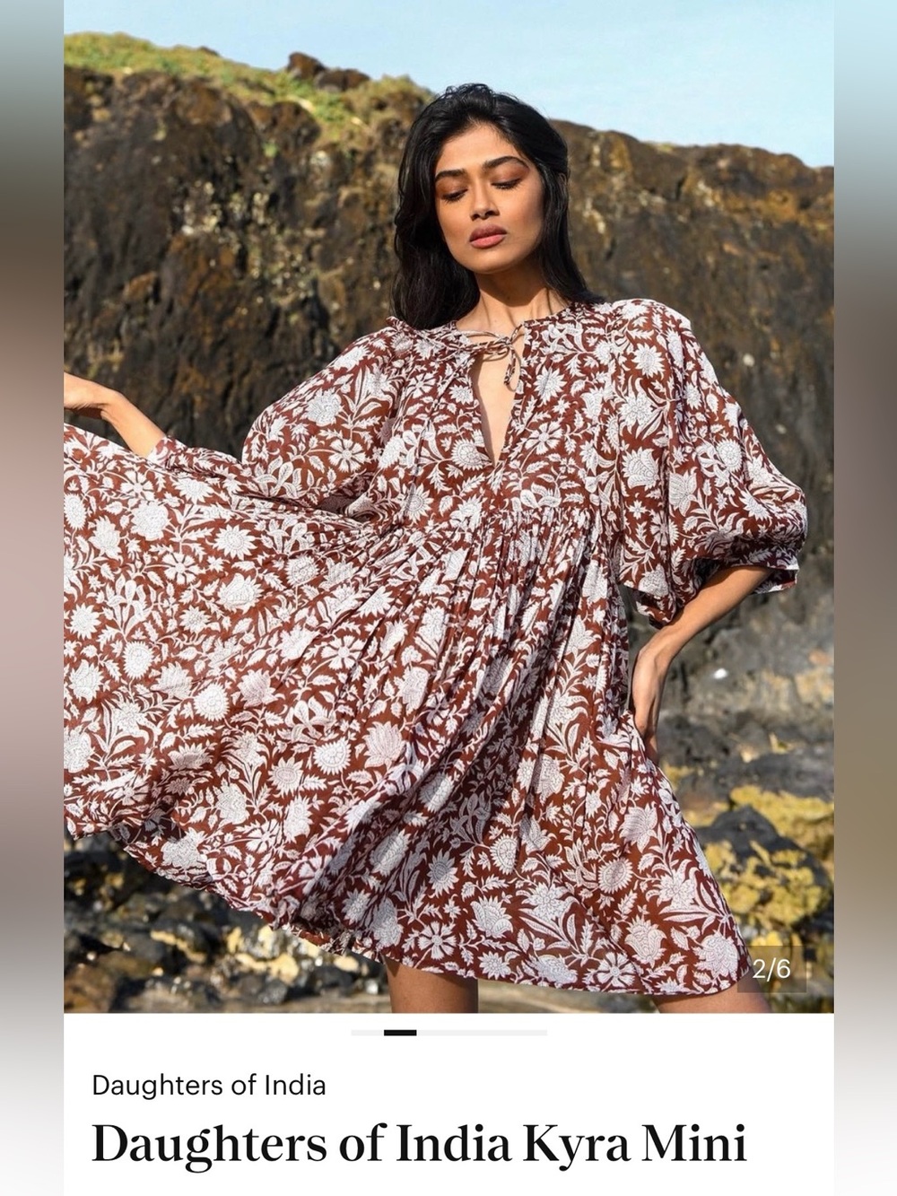 Daughters of India Kyra mini size XXL